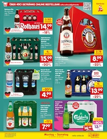 Bier im Netto Marken-Discount Prospekt "Aktuelle Angebote" mit 69 Seiten (Albstadt)