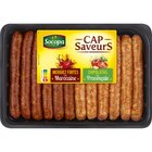 Assortiment de 18 saucisses Cap Saveurs SOCOPA - SOCOPA - Carrefour à Villeurbanne Assortiment de 18 saucisses Cap Saveurs SOCOPA - SOCOPA en promo chez Carrefour Villeurbanne à 9,85 €