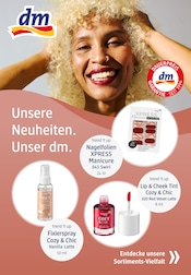 dm-drogerie markt Prospekt der aktuellen Woche, gültig von 16.10.2025 bis 31.10.2025 Aktueller dm-drogerie markt Prospekt "Aktuelle Angebote" mit 1 Seite