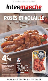 Catalogue Intermarché à Jons cette semaine, valable du 27/05/2025 au 01/06/2025 Prospectus Intermarché à Jons, "ROSÉS ET VOLAILLE", 8 pages de promos valables du 27/05/2025 au 01/06/2025