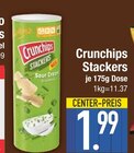 Stackers Sour Cream von Crunchips im aktuellen EDEKA Prospekt für 1,99 €