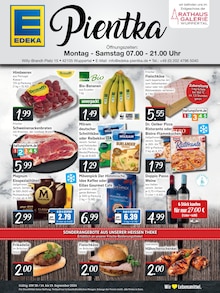 EDEKA Wuppertal Prospekt der aktuellen Woche, gültig von 14.09.2026 bis 19.09.2026 Aktueller EDEKA Wuppertal Prospekt "Aktuelle Angebote" mit 16 Seiten