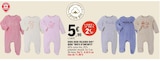 Promo Dors Bien Velours Bio Bébé 'Mots d'Enfants' à 2,97 € dans le catalogue E.Leclerc à Rosny-sous-Bois
