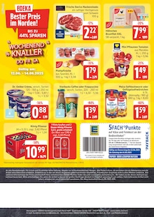 Cola Angebot im EDEKA Prospekt, gültig von 10.06.2025 bis 14.06.2025 Cola Angebot im aktuellen EDEKA Prospekt auf Seite 12