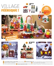 Promos Village Noël dans le catalogue "LA MAGIE DE NOËL EST ARRIVÉE !" de Gifi à la page 12