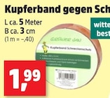 Kupferband gegen Schnecken Angebote bei Thomas Philipps Solingen für 1,99 €