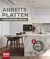 Arbeitsplatten im buss Prospekt in Wilhelmshaven Aktueller buss Prospekt mit Arbeitsplatten, "BEGEISTERN. WOHNEN. buss", Seite 16