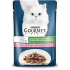 Aktuelles GOURMET Perle Erlesene Streifen mit Forelle & Spinat 85 g Angebot bei Zookauf in Neuss ab 0,55 €