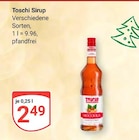 Sirup Angebote von Toschi bei GLOBUS Mannheim für 2,49 €