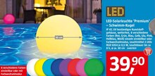 LED-Solarleuchte 'Premium' – Schwimm-Kugel bei BAUHAUS in Dortmund LED-Solarleuchte 'Premium' – Schwimm-Kugel im Angebot bei BAUHAUS Dortmund für 39,90 €