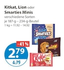 Aktuelle Smarties Angebote bei V-Markt in München Aktuelles Kitkat Minis Angebot bei V-Markt in München ab 2,79 €