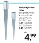 Einschlagbodenhülse im Hellweg Prospekt zum Preis von 4,99 €