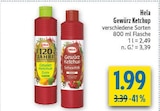 Gewürz Ketchup Angebote von Hela bei diska Amberg für 1,99 €