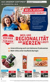 Bratwurst im Kaufland Prospekt in Menden Aktueller Kaufland Prospekt mit Bratwurst, "Aktuelle Angebote", Seite 18