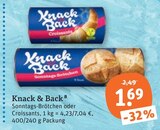 Sonntags-Brötchen von Knack & Back im aktuellen tegut Prospekt für 1,69 €