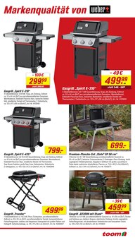 Grill im toom Baumarkt Prospekt "Respekt, wer's selber macht." mit 26 Seiten (Essen)