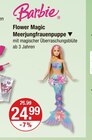 Flower Magic Meerjungfrauenpuppe von Barbie im aktuellen V-Markt Prospekt für 24,99 €
