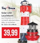 Solar-LED-Leuchtturm im Angebot bei Kaufhaus Stolz in Rostock Solar-LED-Leuchtturm Angebote von Tony Brown bei Kaufhaus Stolz Rostock für 39,99 €