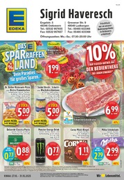 Supermarkt Prospekt von EDEKA Ostbevern EDEKA Prospekt: "Aktuelle Angebote", 24 Seiten, 27.10.2025 - 31.10.2025
