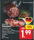 Filetrotwurst von Bauerngut für 1,99 € bei E center im Angebot Filetrotwurst von Bauerngut im aktuellen E center Prospekt