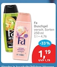 Duschgel von Fa im aktuellen budni Prospekt