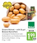 EDEKA Sinsheim - Unsere Heimat – echt & gut Bioland Kartoffeln Angebot im Prospekt Unsere Heimat – echt & gut Bioland Kartoffeln bei EDEKA im Sinsheim Prospekt für 1,99 €