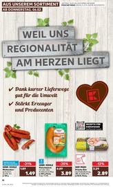 Aktueller Kaufland Prospekt mit Bratwurst, "KNÜLLER", Seite 27