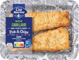 FILET DE CABILLAUD FACON FISH & CHIPS CITE MARINE dans le catalogue Super U