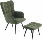 Sessel mit Hocker RICARDA Angebote bei Zurbrüggen Rheda-Wiedenbrück für 79,99 €