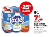 Lait entier UHT Vitamine D - Lactel dans le catalogue U Express