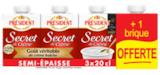 Promo Creme uht semi epaisse secret de creme 25% mg à 3,89 € dans le catalogue Bi1 à Auxerre