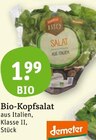 Bio-Kopfsalat bei tegut im München Prospekt für 1,99 €