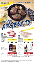 METRO Prospekt für Herne: "Wochenangebote SCO + Flash Deal + Markets", 26 Seiten, 29.09.2025 - 04.10.2025