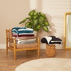 Plaid fantaisie - TEX HOME en promo chez Carrefour Rouen à 14,99 €