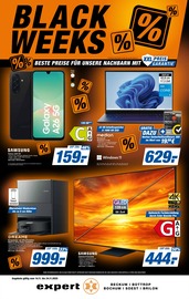 Aktueller expert Prospekt mit Laptop, "Top Angebote", Seite 1