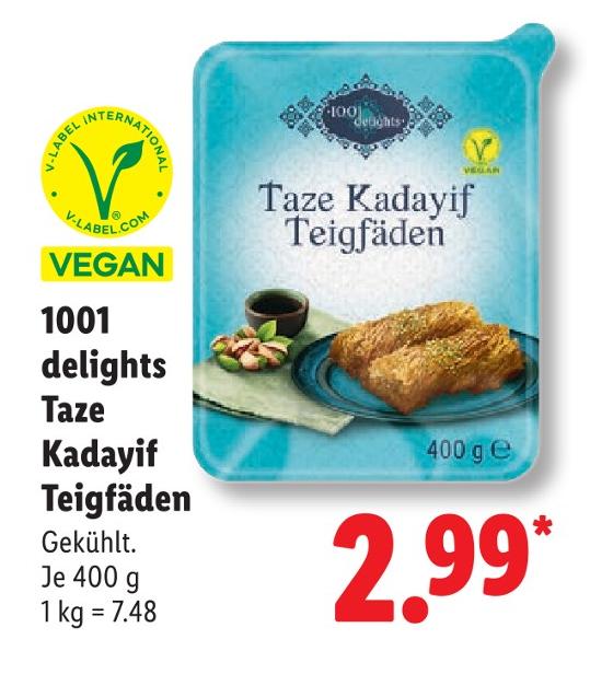 Taze Kadayif Teigfäden