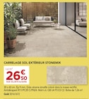 CARRELAGE SOL EXTÉRIEUR STONEMIX - Gedimat à Aix-en-Provence CARRELAGE SOL EXTÉRIEUR STONEMIX en promo chez Gedimat Aix-en-Provence à 26,50 €