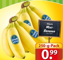 Mini-Bananen bei famila Nordost in Hamburg Mini-Bananen im Angebot bei famila Nordost Hamburg für 0,99 €