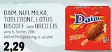 Eis im Angebot bei E center in Hattingen Eis Angebote von Daim, Nuii, Milka, Toblerone, Lotus Biscoff oder Oreo bei E center Hattingen für 2,29 €
