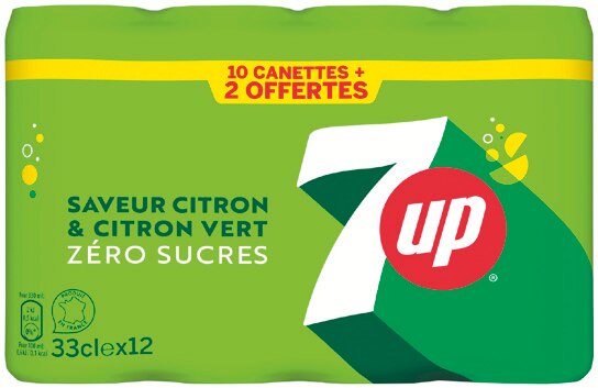 7UP 7up zéro sucres