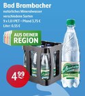 Natürliches Mineralwasser bei Huster im Prospekt "" für 4,99 €