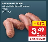 Aktuelles Salsiccia mit Trüffel Angebot bei Netto Marken-Discount in Berlin ab 3,49 €