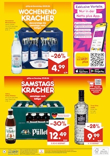 Gerolsteiner im Netto Marken-Discount Prospekt "DER ORT, AN DEM DU IMMER AUSGEZEICHNETE PREISE FINDEST." mit 6 Seiten (Gelsenkirchen)