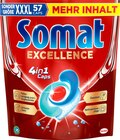 Spülmaschinen-Caps Excellence 4in1 von Somat im aktuellen dm-drogerie markt Prospekt für 9,95 €
