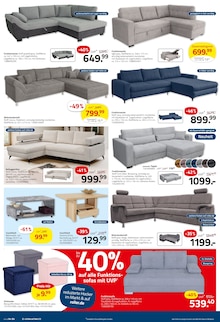 Couch im ROLLER Prospekt "HAPPY BIRTHDAY" mit 16 Seiten (Wuppertal)