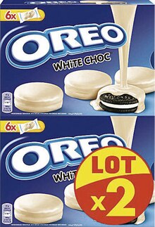 Géant Casino Arcueil - OREO Enrobé de Chocolat Blanc Promo OREO Enrobé de Chocolat Blanc dans le catalogue Géant Casino "Black Friday, jusqu'à -90% d'économies" à Arcueil