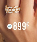 bague diamants à 899,00 € dans le catalogue E.Leclerc