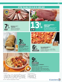 Promo Lapin dans le catalogue E.Leclerc du moment à la page 15