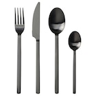 Besteck 24-tlg. schwarz im Angebot bei IKEA in Erfurt Besteck 24-tlg. schwarz Angebote von STOCKHOLM 2025 bei IKEA Erfurt für 59,99 €