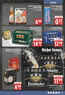 Krombacher im EDEKA Prospekt "Aktuelle Angebote" mit 30 Seiten (Lippstadt)